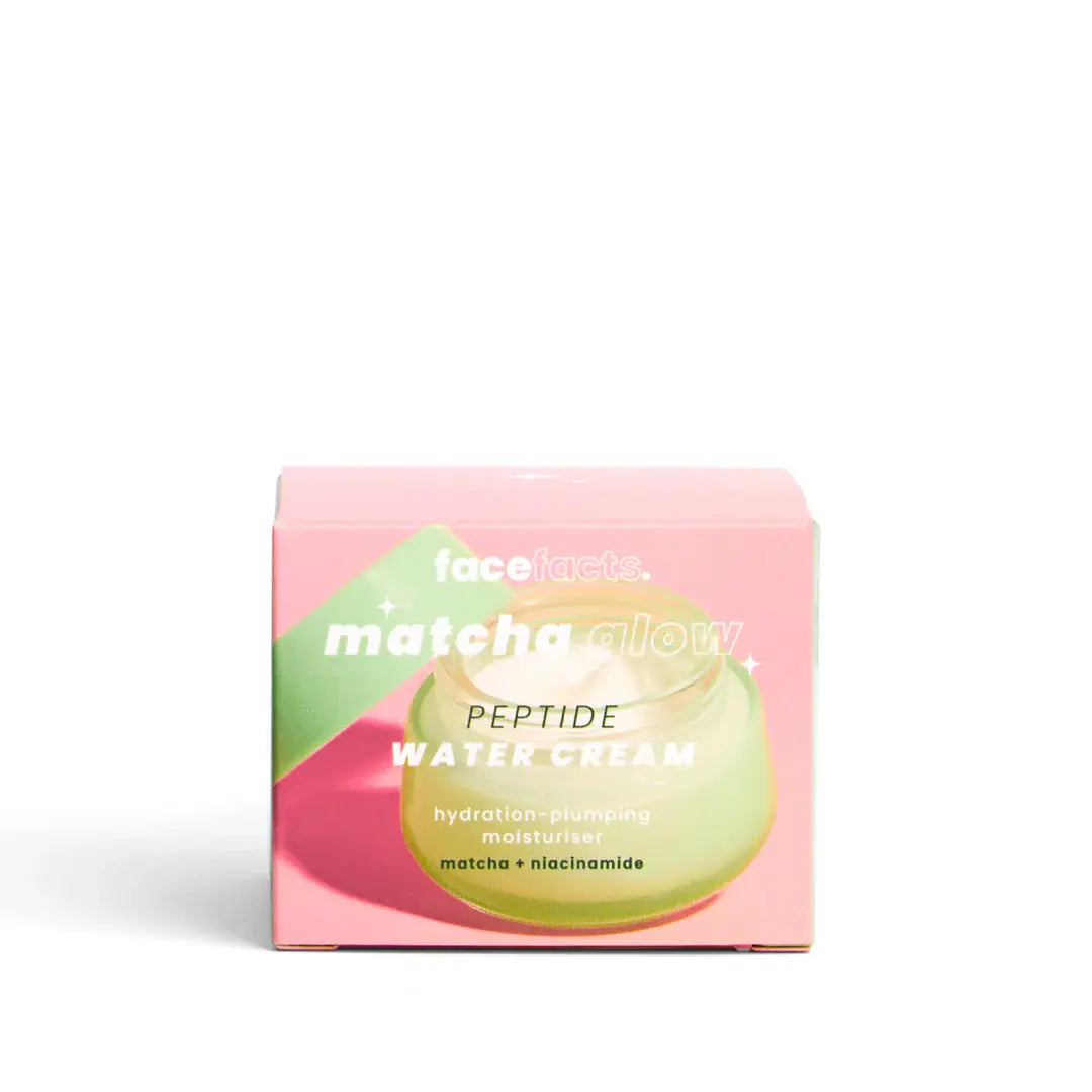 Face Facts Matcha Glow Peptide Water Cream - 50ml