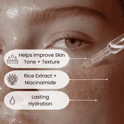 Face Facts Rice Extract Balancing Rice Serum - 30ml