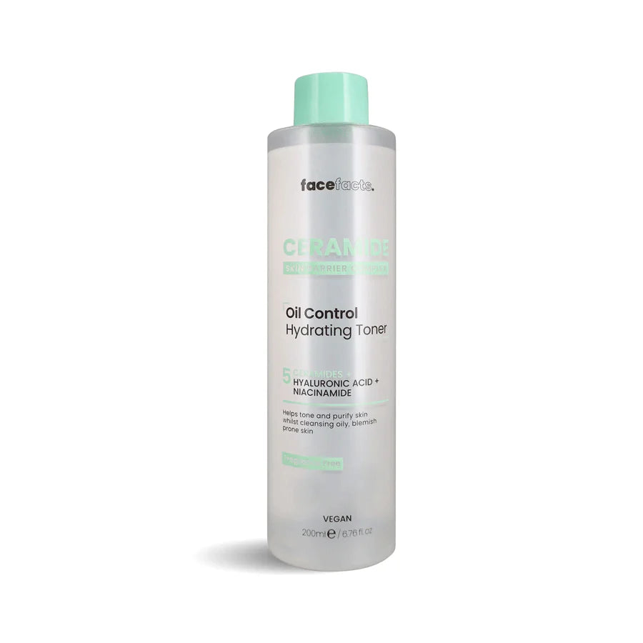 Face Facts Ceramide Oil Control Hydrating Toner 200ml