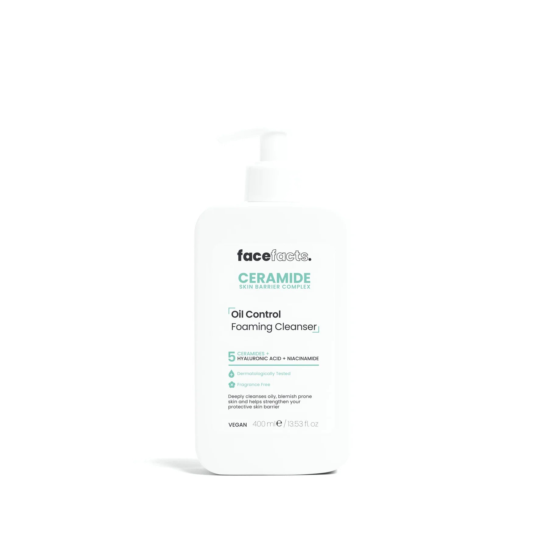 Face Facts Ceramide Oil Control Foaming Cleanser - 400ml