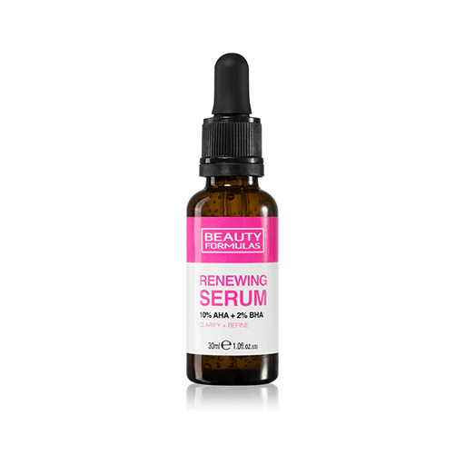 Beauty Formulas Renewing 10% Aha+2% Bha Face Serum 30ml