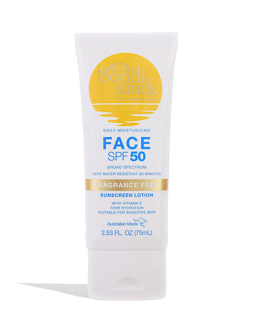 Bondi Sands Face Sunscreen Lotion Spf50+ 75ml