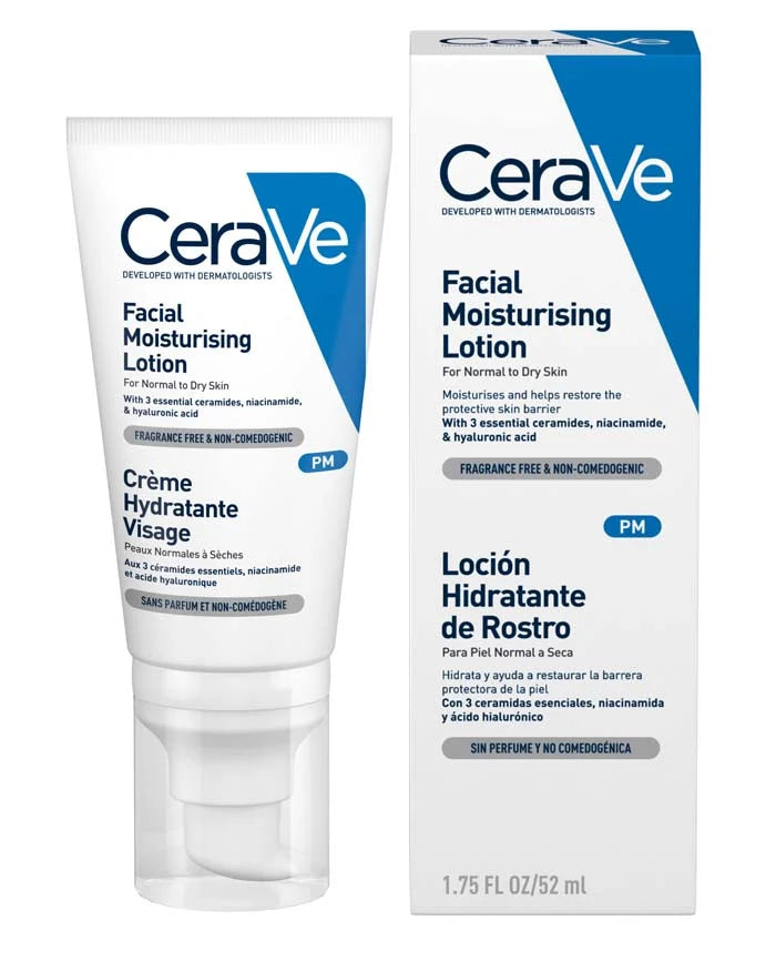 CeraVe PM Facial Moisturising Lotion 52ml