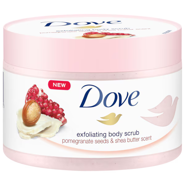 Dove Body Scrub Pomegranate Seeds & Shea Butter 225ml
