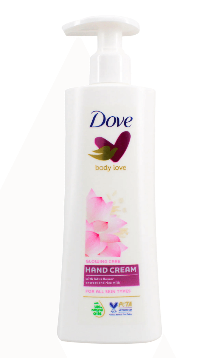 Dove Hand Cream Glowing Pump 250ml