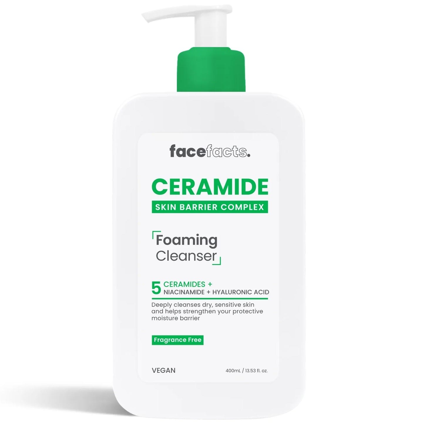 Face Facts Ceramide Foaming Cleanser 400ml
