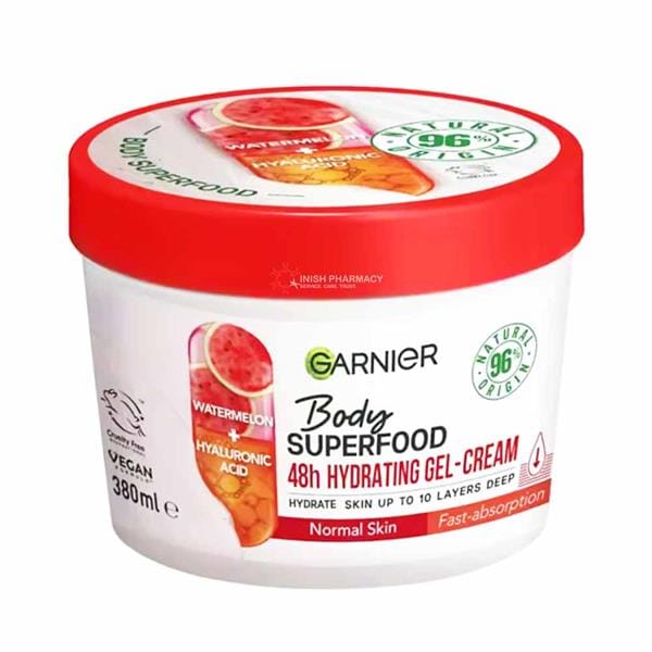 Garnier Body Superfood Gel Cream Water Melon 380ml