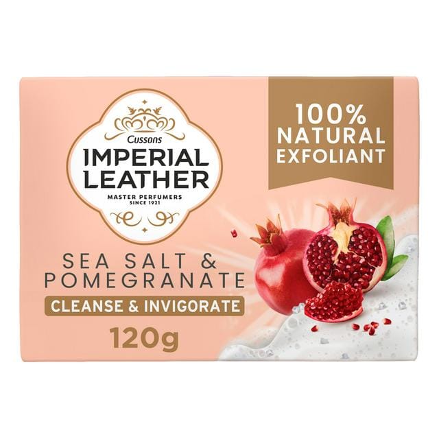 Imperial Leather Pomogranate Exfoliating Beauty Bar Soap 120g