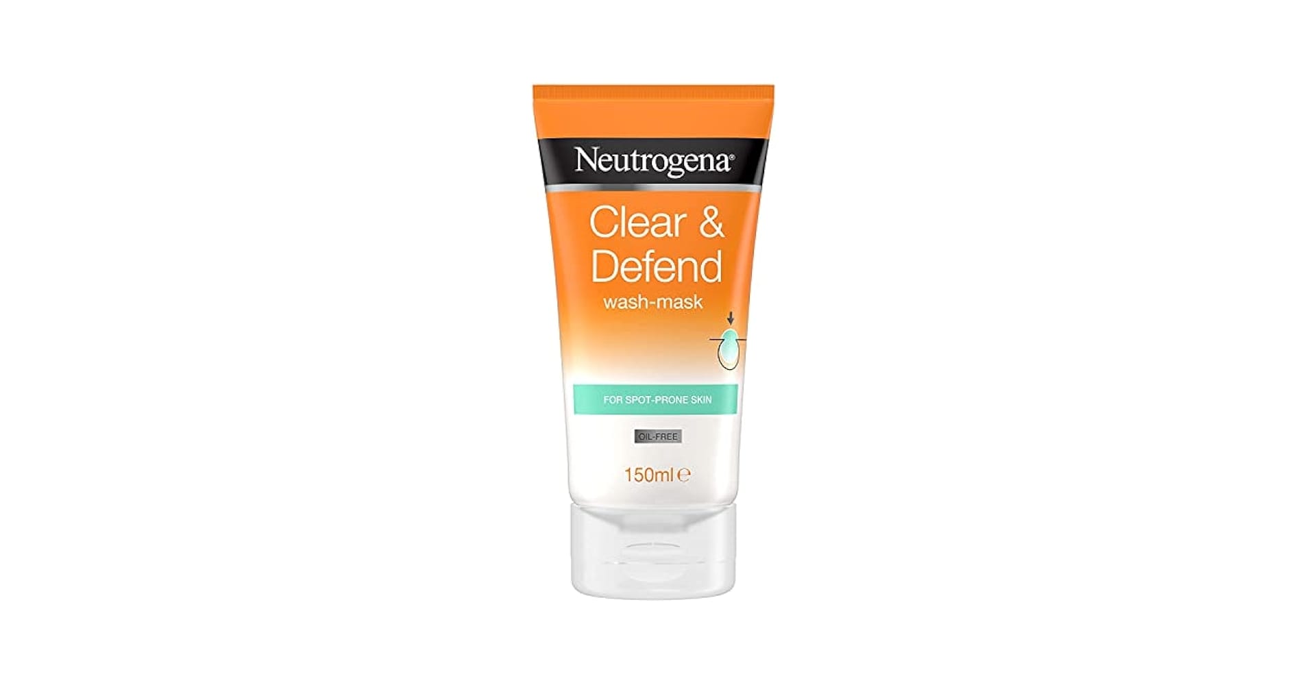 Neutrogena Clear And Defend Wash Mask 150ml