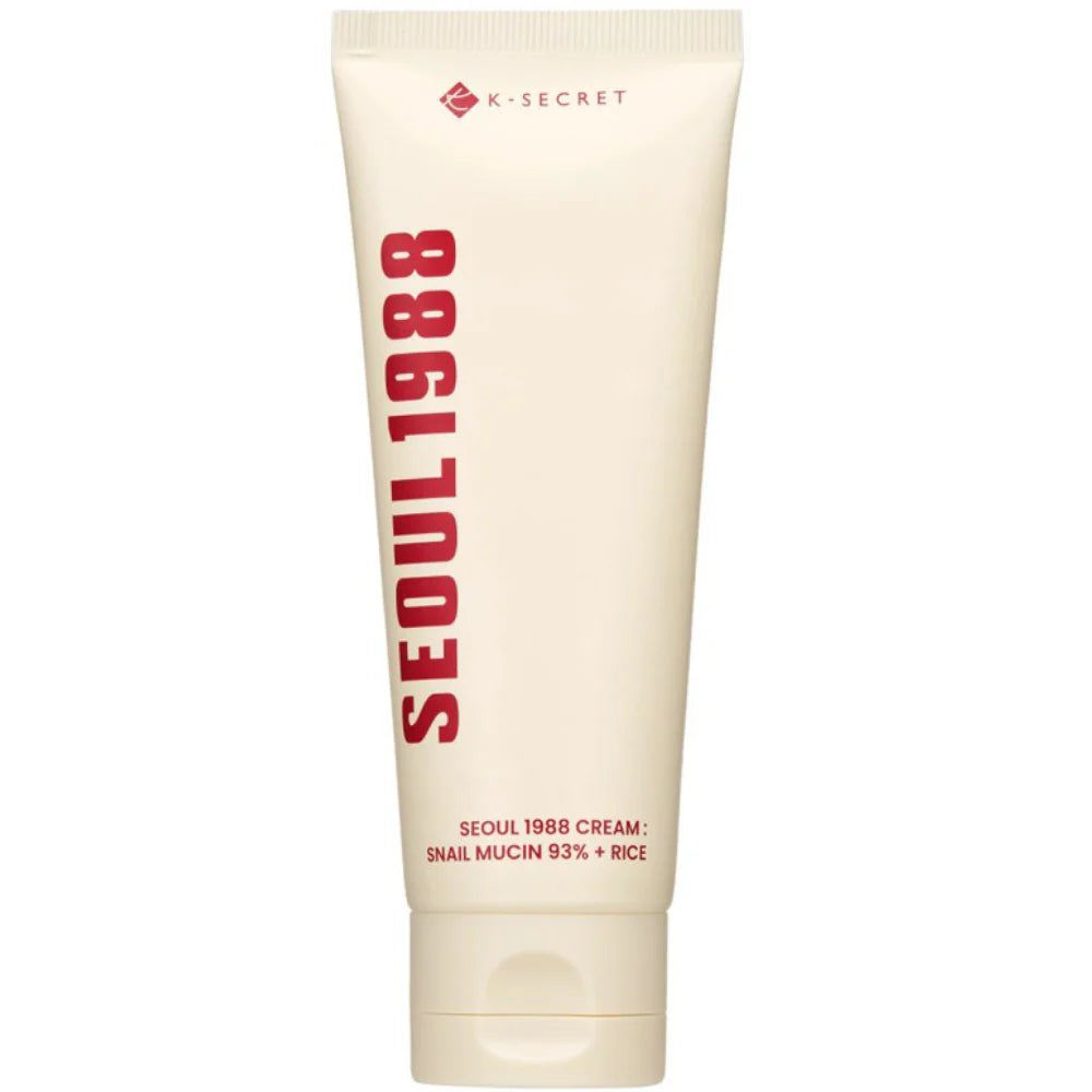 KSECRET - SEOUL 1988 Cream : Snail Mucin 93% + Rice - 100ml