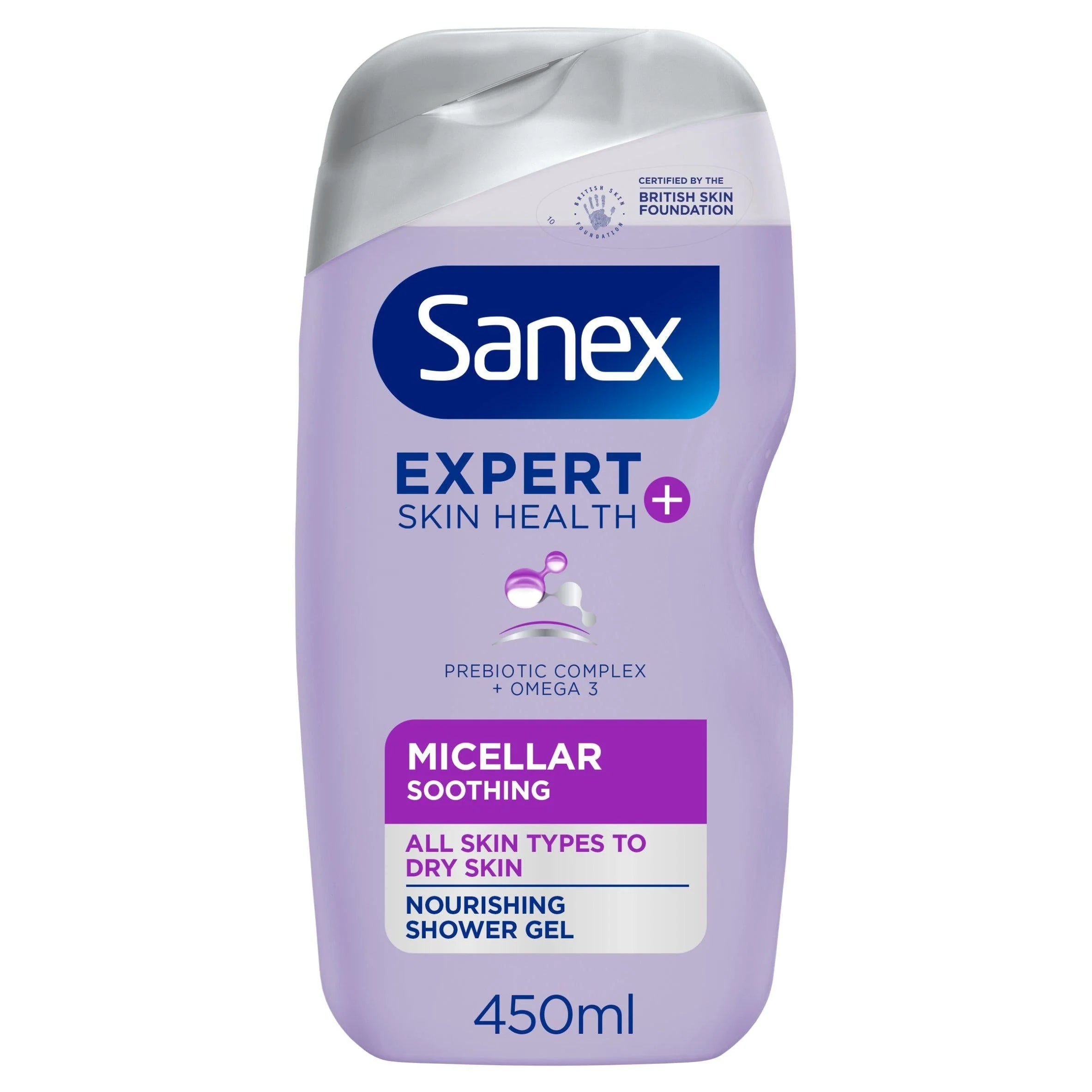 Sanex Expert Skin Health Smoothing Shower Gel 450ml