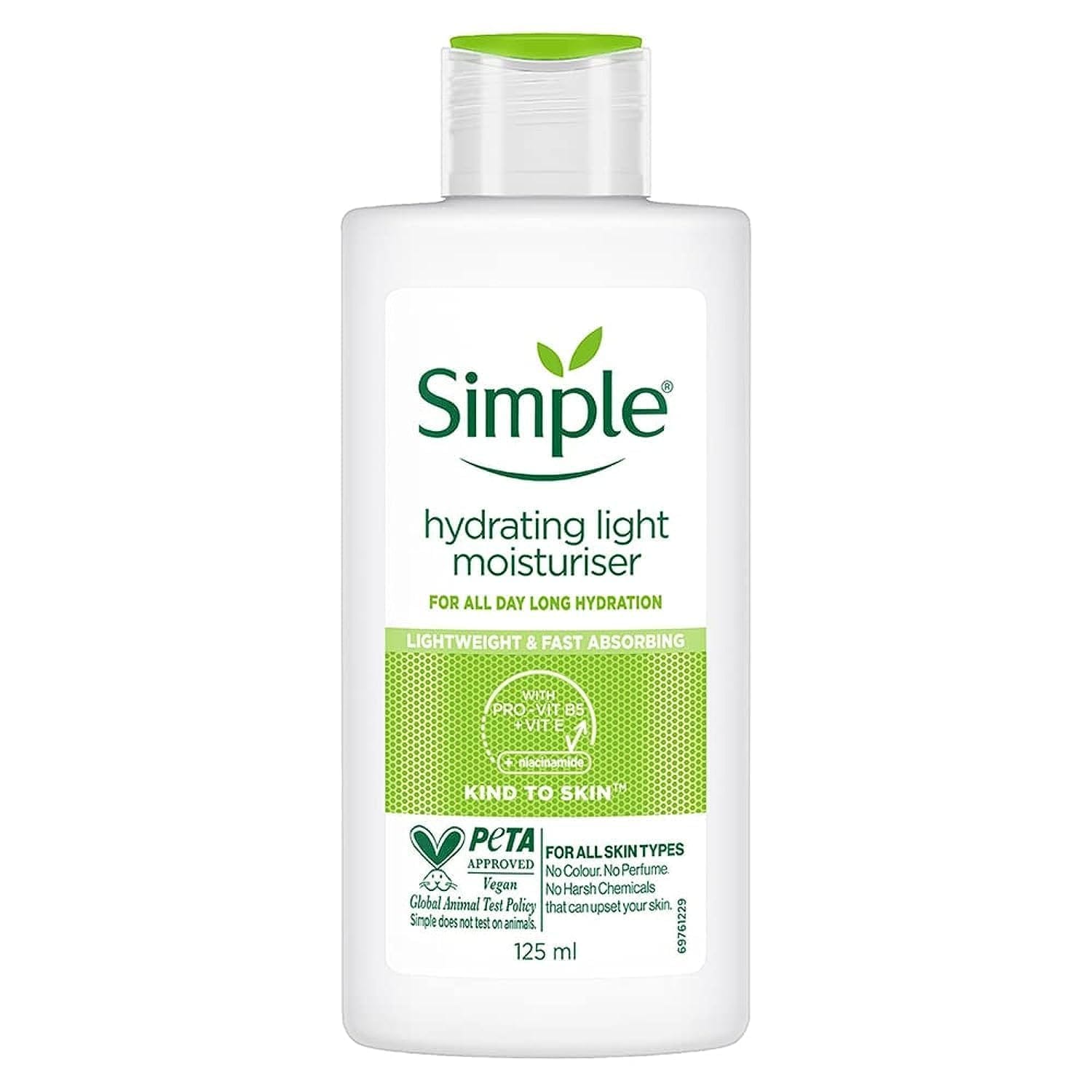 Simple Light Facial Moisturiser 125ml