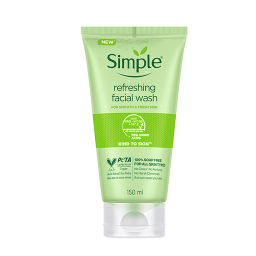 Simple Refreshing Facial Wash 150ml