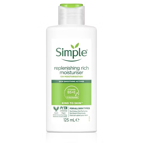 Simple Replenish Rich Moisturiser 125ml