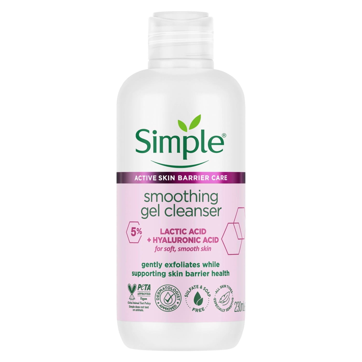 Simple Smoothing Gel Cleanser 230ml