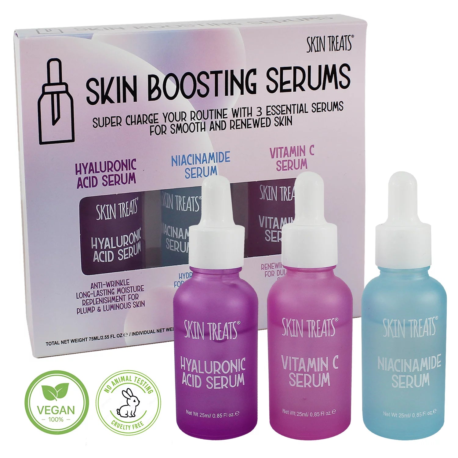 Skin Treats Skin Boosting Serums 30ml X3