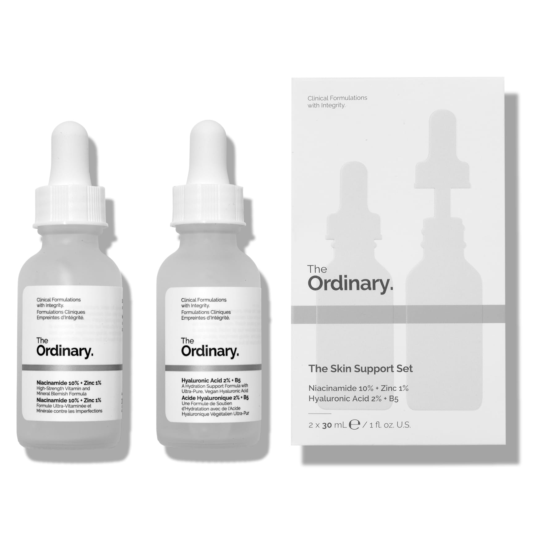 The Ordinary The Skin Support Set