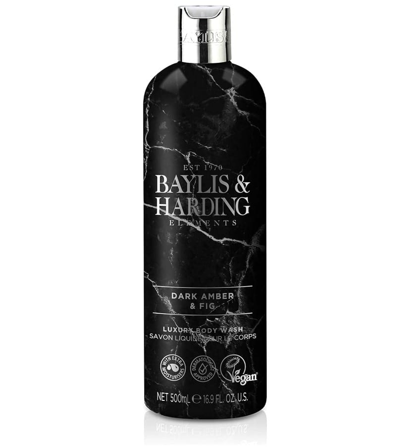 Baylis & Harding Elements Dark Amber & Fig Luxury Body Wash 500ml