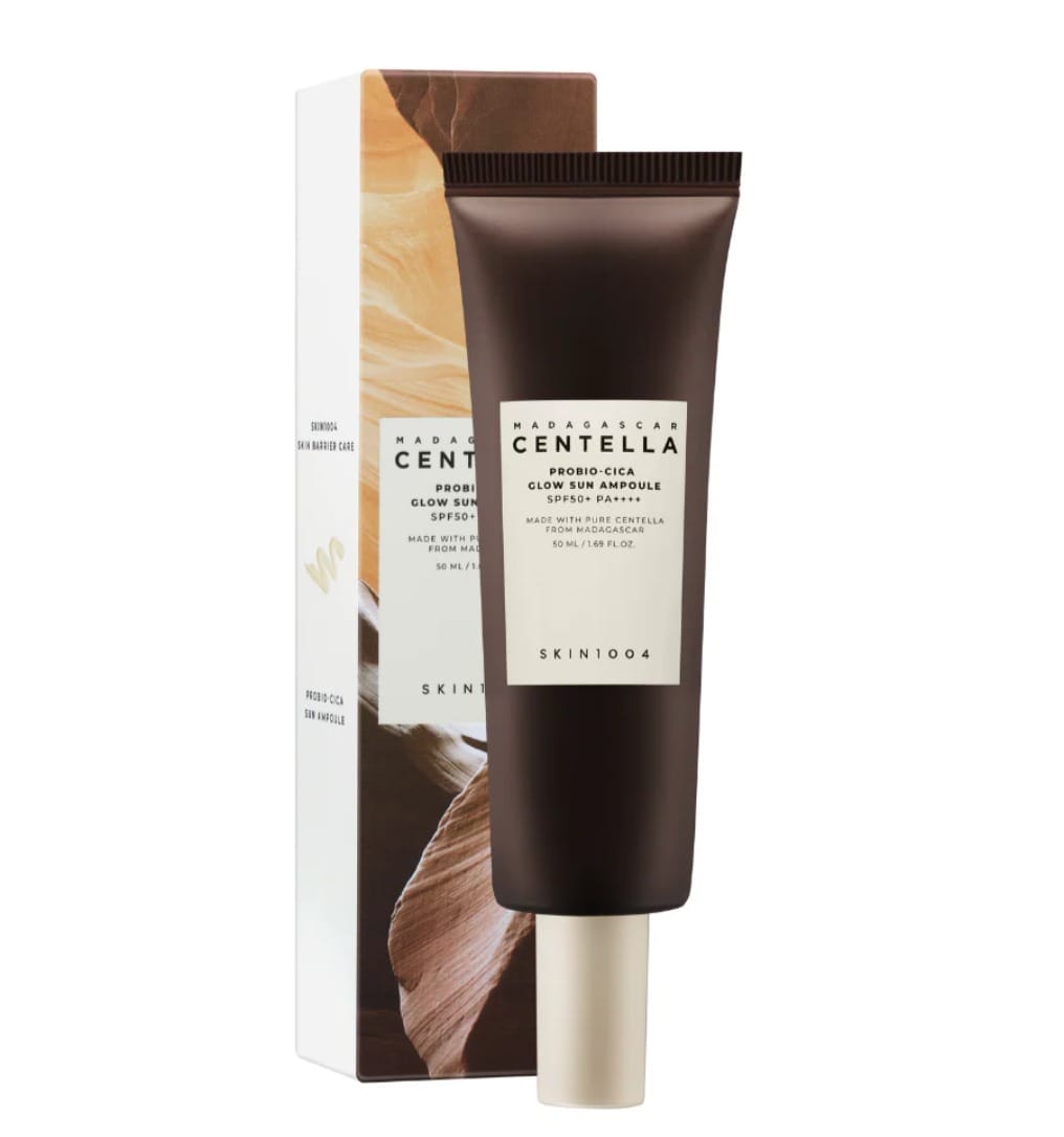 SKIN1004 Madagascar Centella Probio-Cica Glow Sun Ampoule SPF50+ 50ml