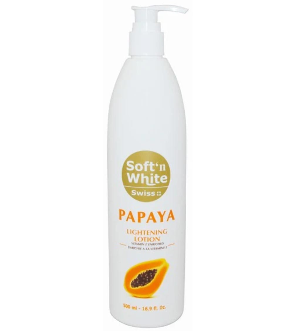 Soft N White Papaya Lightening Lotion 500ml