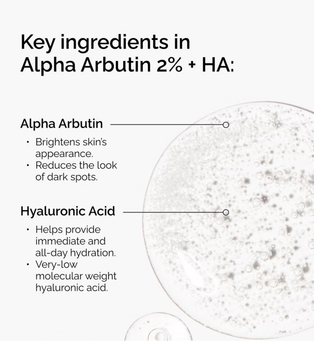 The Ordinary Alpha Arbutin 2% + HA Serum 30ml