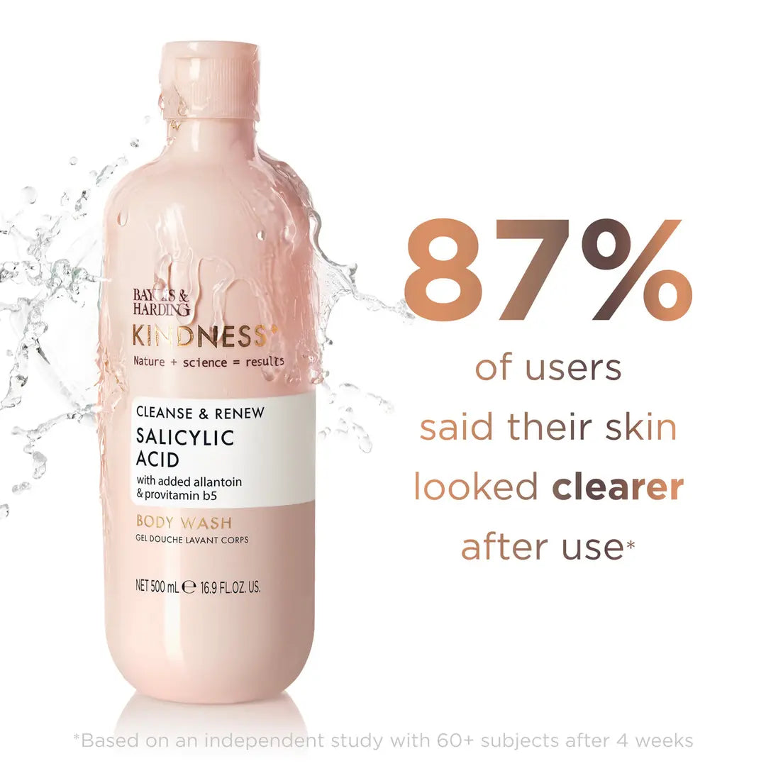 Baylis & Harding Kindness + Salicylic Acid Cleanse & Renew 500ml