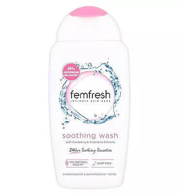 femfresh soothing wash 250ml