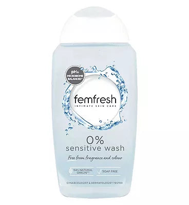 femfresh sensitive wash 250ml