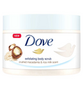 Dove Body Scrub Crushed Macadamia & Rice Milk 225ml