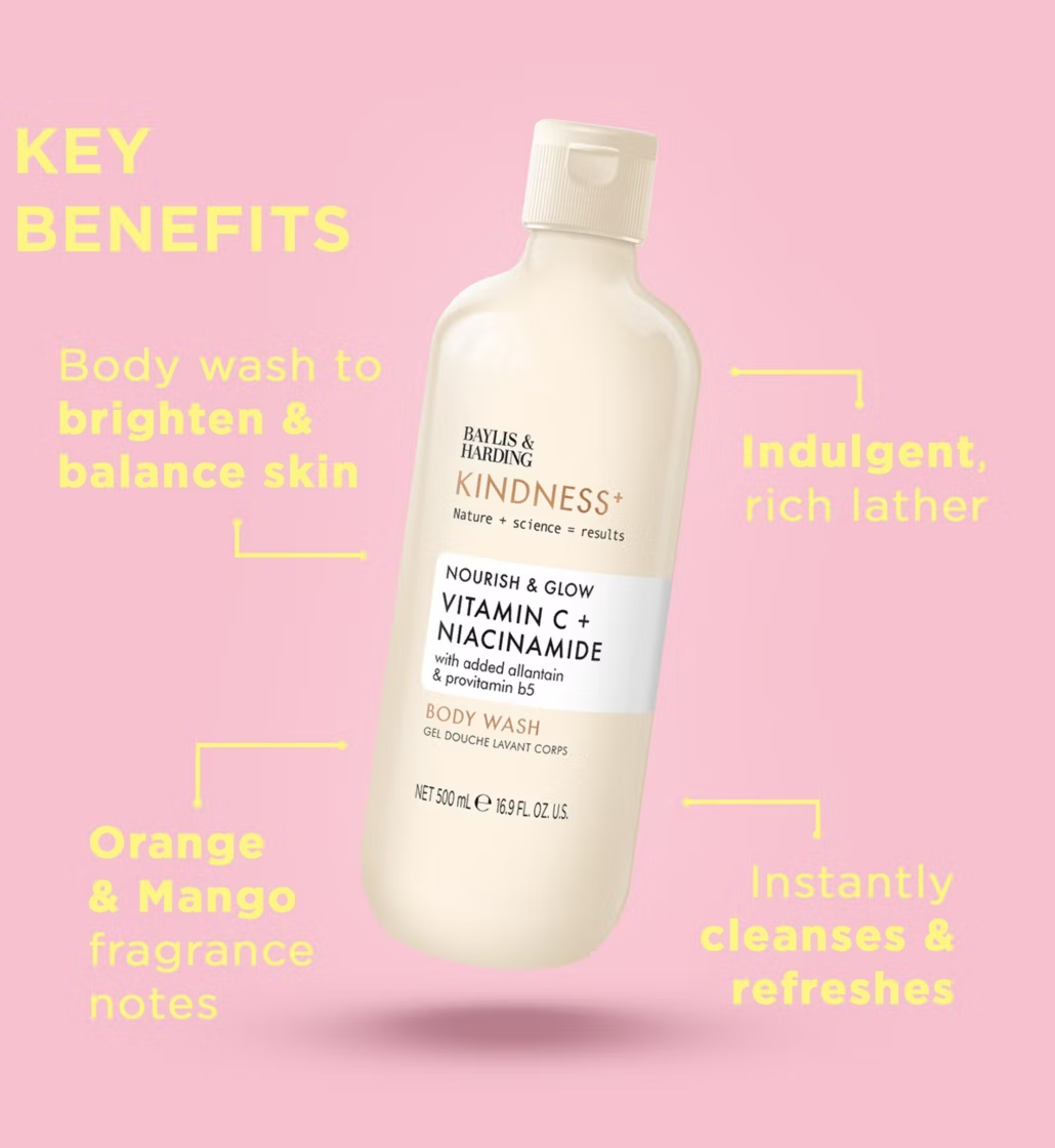 Baylis & Harding Kindness + Vitamin C & Niacinamide 500ml