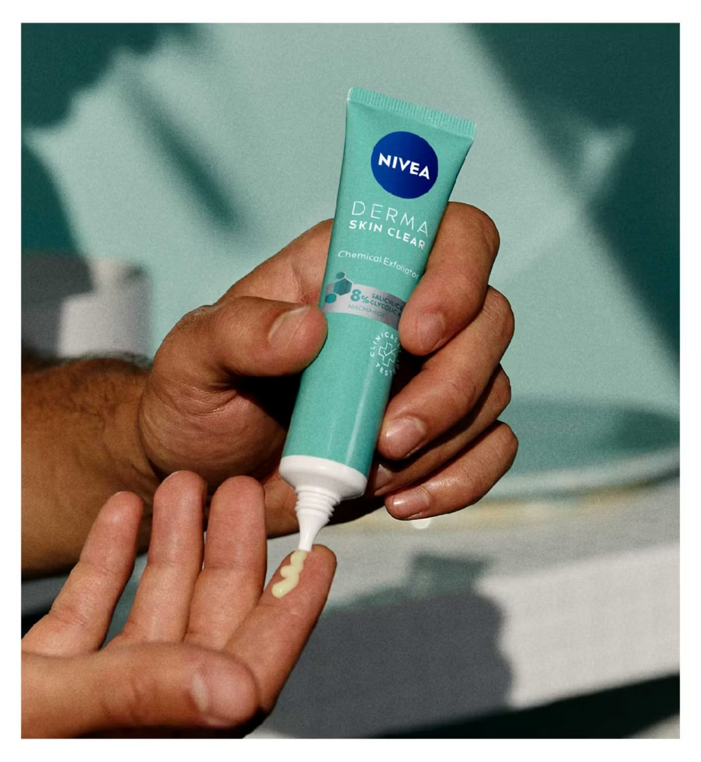 Nivea Derma Skin Clear Exfoliator - 40ml