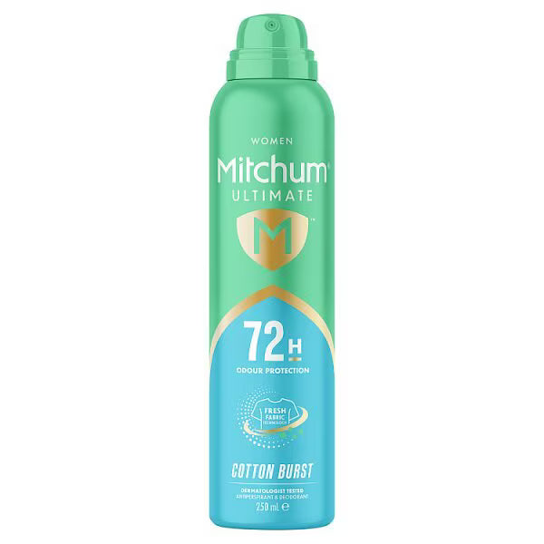 Mitchum Women Ultimate 72H Aerosol Cotton Burst 250ml