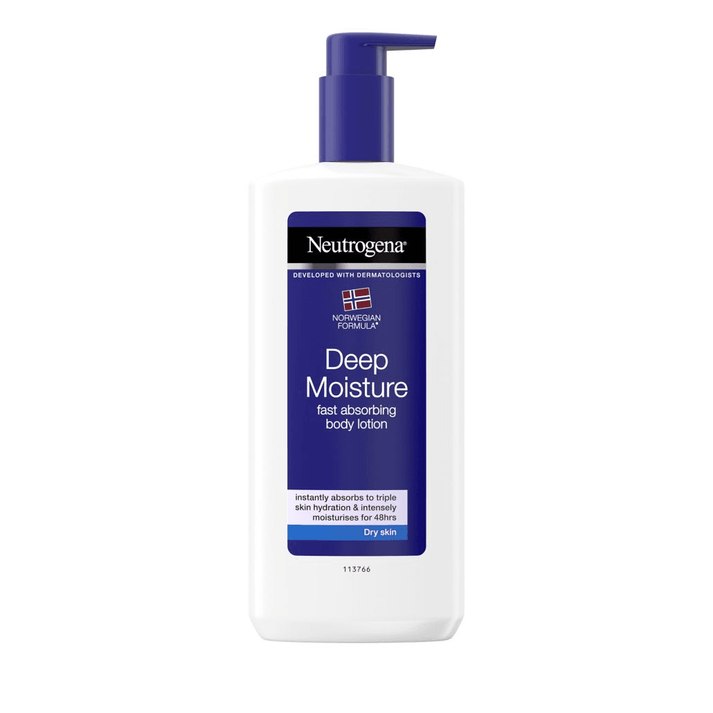 Neutrogena Deep Moisture Body Lotion Pump 400ml Dry Skin