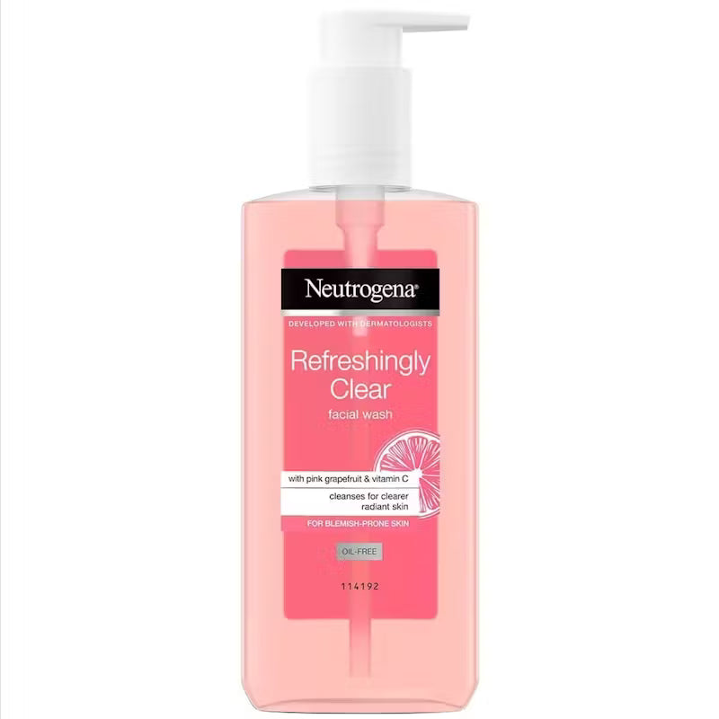 Neutrogena Visibly Clear Face Wash Pink Grapefruit Pump 200ml