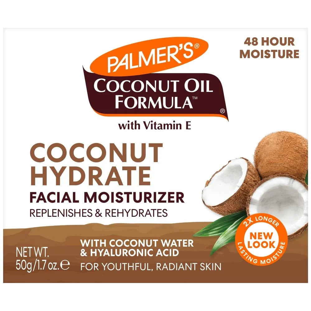 Palmers coconut water facial moisturiser 50g