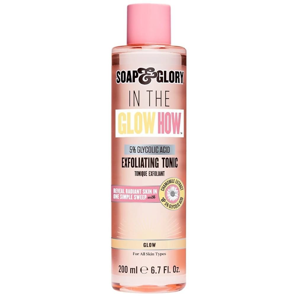Soap & Glory 'in The Glow How' 5% Glycolic Acid Exfoliating Tonic 200ml