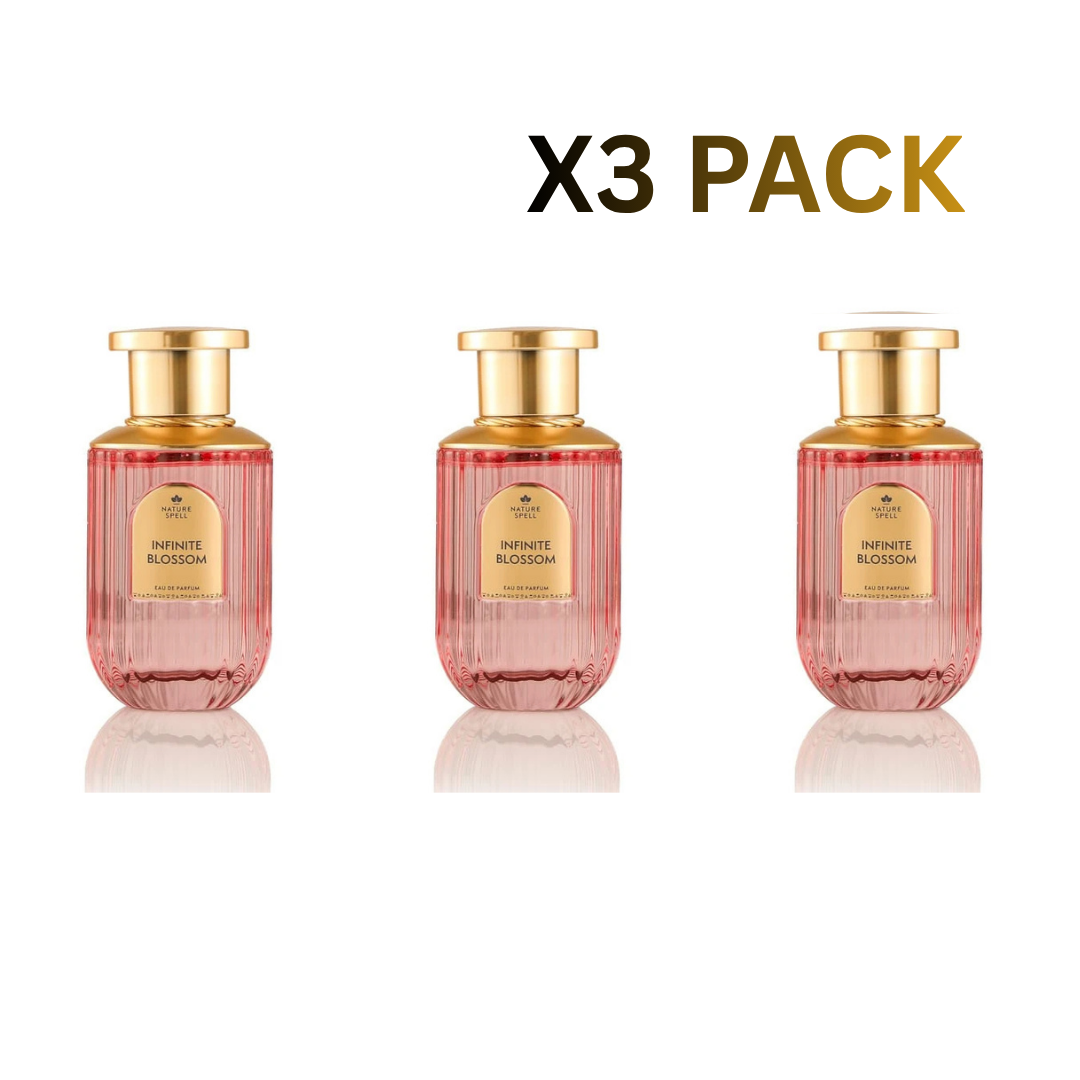 Nature Spell Infinite Blossom Perfume Eau De Parfum 100ml X3 PACK