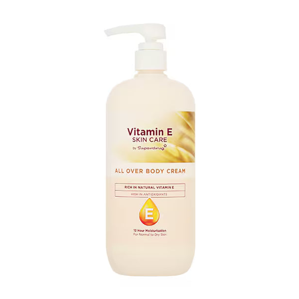 Superdrug Vitamin E All Over Body Cream 1Litre