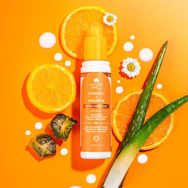 Nature Spell Vitamin C & Pineapple SPF50+ Face Fluid