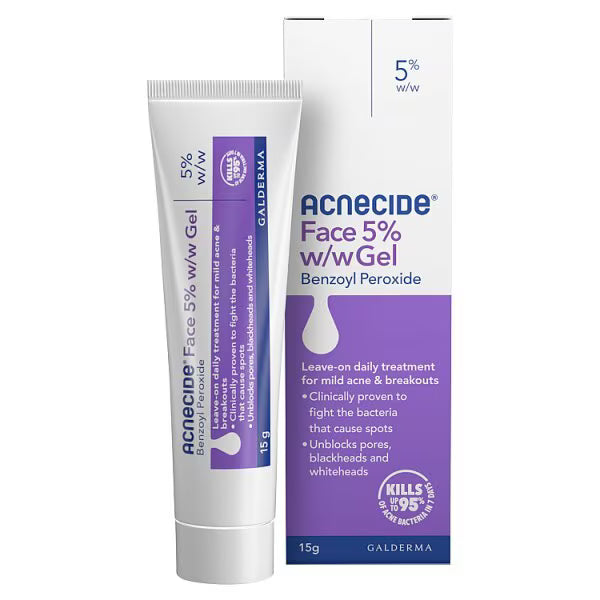 Acnecide 5% w/w Gel 15g