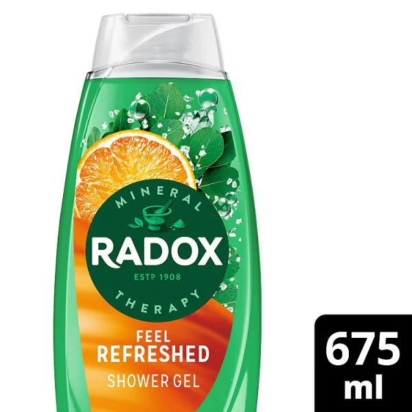 Radox Refreshed shower gel - 675ml