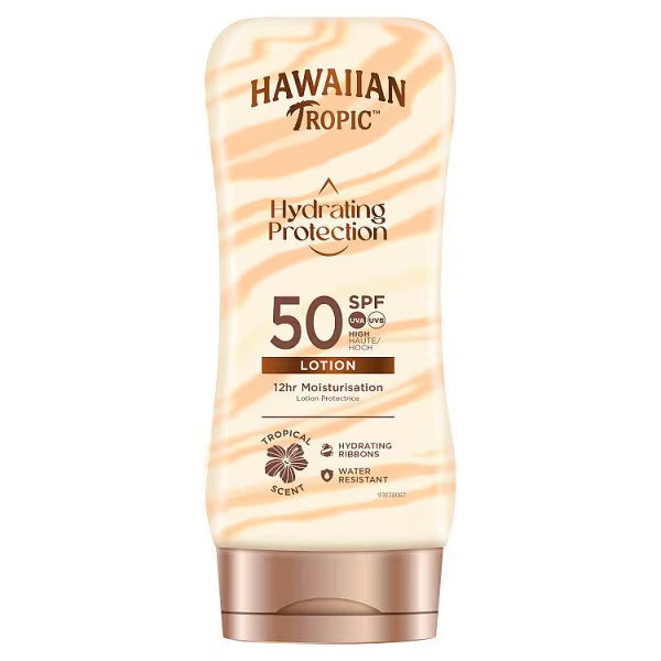 Hawaiian Tropic Silk Hydration Protective Sun Lotion Spf50 180ml