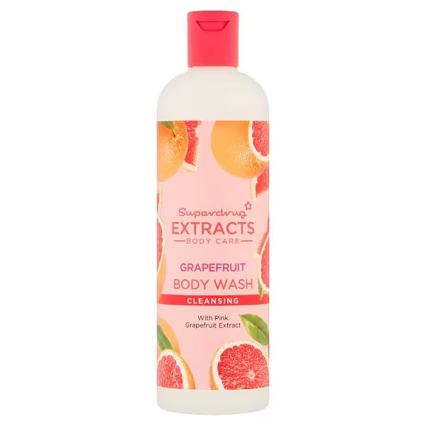 Superdrug Extracts Grapefruit Body Wash – 500ml