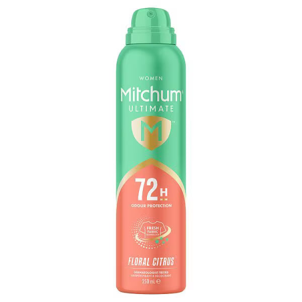 Mitchum Women Ultimate 72H Aerosol Floral Citrus 250ML
