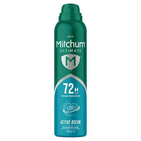 Mitchum Men Ultimate 72H Aerosol Active Ocean 250ml