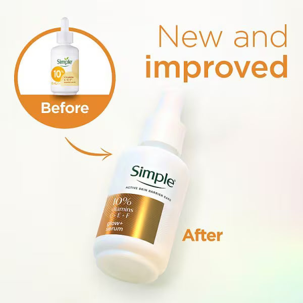 Simple Booster Serum 10% Vitamin C+e+f 30ml