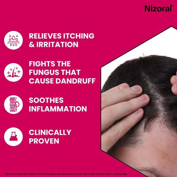 Nizoral Anti-Dandruff Treatment Shampoo 60ml