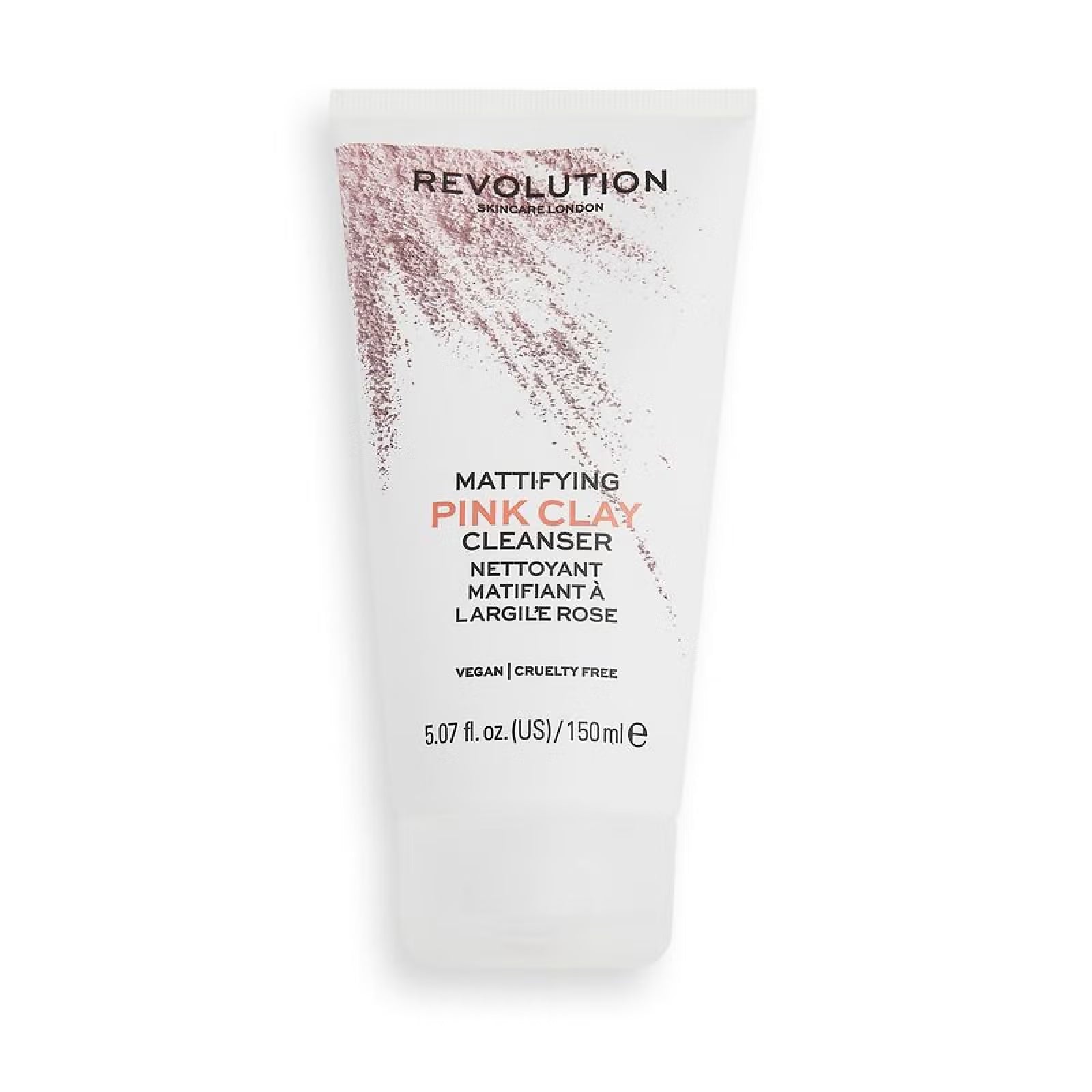 Revolution mattifying pink clay cleanser 150ml