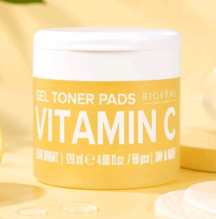 Biovene Vitamin C Gel Toner Pads 120ml – 60pcs