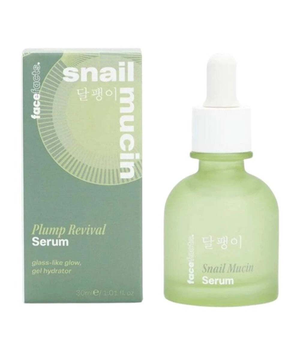 Face Facts Snail Mucin Plump Revival Serum - 30ml